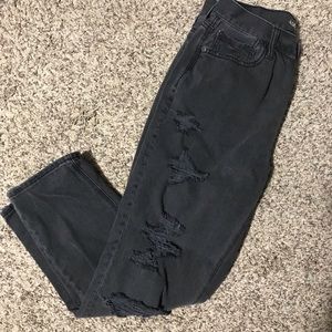 Distressed skinny jeans Sz 8